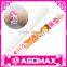 Customized cartoon logo print silicone wrist band slap bracelet