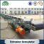China manufacture large capacity inclined PVC conveyor belt machine