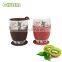 coffee ceramic mug with silicone lid