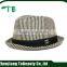 Custom Stingy Fedora 100% Wool Blend Felt Hat