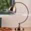 T6046 E27 modern design brass table lamp