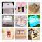 2016 Handmade Decorative Transparent Ribbed Cheap Big Cube Birthday Cake Box