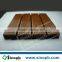 Square DIY Bambu Deck Tiles with Interlocking Baseboard Plastic