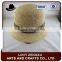 High quality cowboy sombrero bucket shape straw boater hat