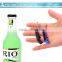 Customized aluminum wine bottle opener keychain