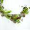hanging artificial bells and berries string christmas ornaments 2016