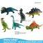 12"-16" dinosaur 6 assorted plastic non-toxic soft body animal toys