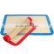 Single Logo Silicone Nonstick Fiberglass Silicone Baking Mat Set