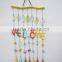 handpainted metal butterfly wind chime for home decoration