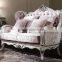 European style beautiful fabric sofa king sofa