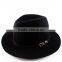 Gentleman Custom Wool Cap Felt Fedora Wholesale Hats With Bowknot And Buckle China