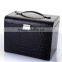 Luxury leather cosmetic cases