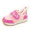 2016 XIAOLIUBAO latest baby shoes lovely girls shoes soft TPR sole