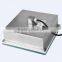 High quality 3 years guarantee red/blue/green single color 100*100 waterproof toughened led glass brick led floor tile light
