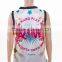 Sublimation training shirt custom high school basketball jerseys