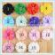 15 colors children chiffon flower hair accessory