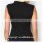 Wholesale High Neck Sleeveless Jersey Women Top