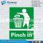 Custom Logo Emergency Exit Sign/ Warning Sign