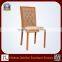 wholesale stackable modern upholstered wooden chair