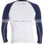 MEN'S REGULAR FIT UV50+ NYLON LYCRA LONG SLEEVE SURFING RASH GUARD/ SPANDEX TOP