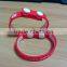Wholesale souvenir cheap custom silicone medical id bracelets
