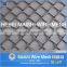 2.5mm wire Galvanized and pvc coated chain Link fence mesh