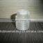 OEM Blow Molding Yellow plastic HDPE corrugated pipe plastic Pipe Elbow for sale