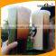 Split Mug Divided Plastic Clear Twin Cup 32 Ounces