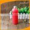 Large 16 Ounce Amber PET Plastic Boston Round Bottles