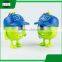 creative cartoon PoPeyes mini plastic sound led torch flashlight with key chain