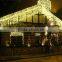 festival decoration christmas light led warm white icicle 10m