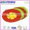 4 colors micowave safe pot lid silicone spill stopper