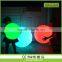 LED modern PE decorative cube glowing PE small cube led flower pot garden led ball light