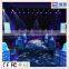 Fancy stage background flexible star curtain led wedding decoration