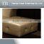 Luxurious white color L shape genuine leather sofa