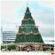 SJ2017500111 12m Tower Giant Christmas Tree Fake Green Christmas Tree for Christmas Festival