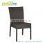 modern plastic rattan chair stackable resin wicker chair C010