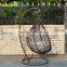 PE rattan furniture 2015 outdoor/indoor swing chair