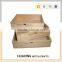 Durable mini gift wooden storage basket for sale