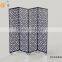Retro Simple living room partition Carving creative metal screen