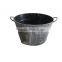 high quality customized garden flower buckets with handle