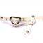 Wholesale Heart Rivet Decorated Heart Buckle Sex Women Lady Thin PU Waist Belt