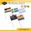 Promotion cheap mini national flag with toothpick