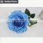 Decoration for party hot sale single big tea rose artificial flower wholesale