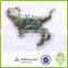 Dinosaur electric flashing light appliqued led label