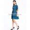 Lady Fashion With Picture Summer For Western Party Wear Cloth Woman Dress