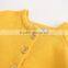 Wholesale Ginger Color Knitting Patterns Baby Girl Cardigans Sweaters
