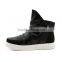 high quality white casual shoes fashion brand china factory, adults lace up casual leather shoes sneakers sample for men women
