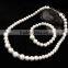 zm33251a classic bridal wedding accessories new model pearl jewelry necklace set