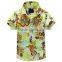 Boys summer short sleeve t shirt new arrival fashion aloha Hawaiian floral shirt for boy